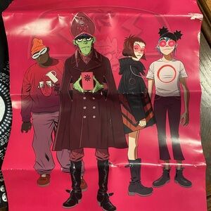 Gorillaz promotional poster